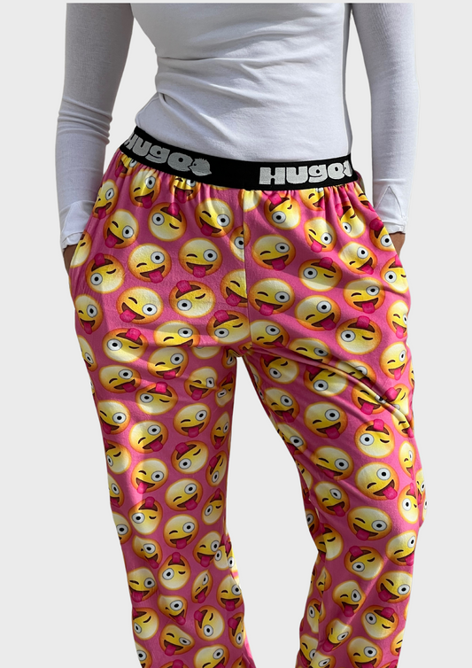 Tongue Emoji pants