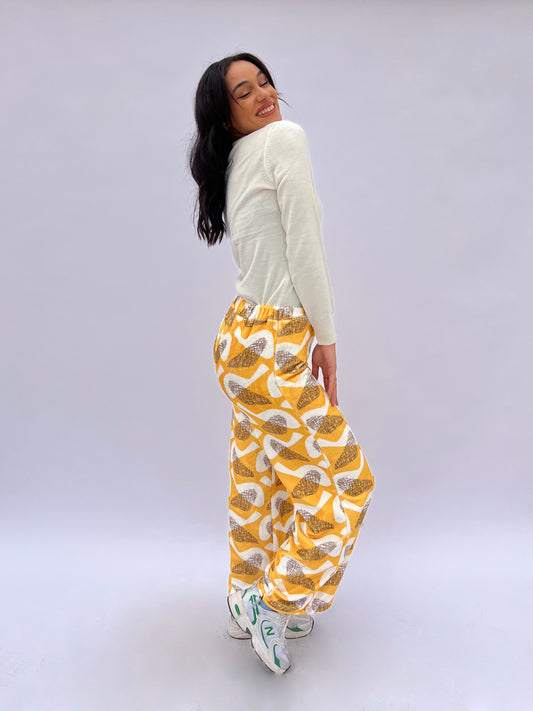 Golden Feathers Hugoo Pants